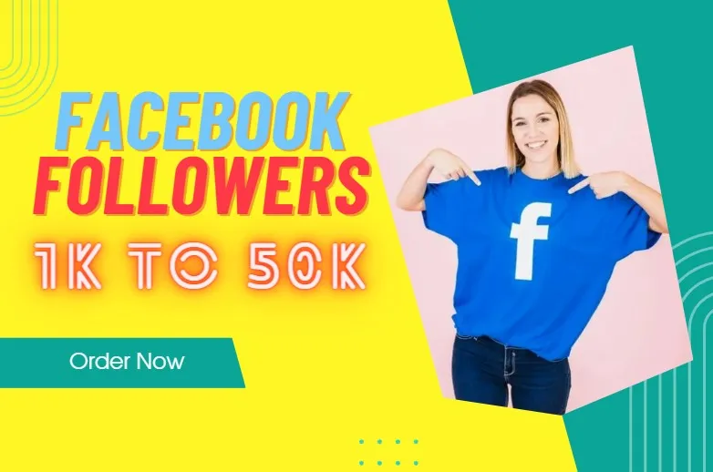I will exponential growth 1000 followers for your Facebook profile